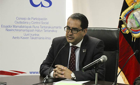 Edwin Pérez Reina Nombran a Edwin Pérez como fiscal general de Ecuador